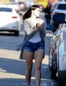Ariel Winter Leggy, Leaving a Studio in Los Angeles