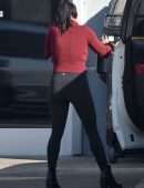 Ariel Winter in Tights at Gray Studios in North Hollywood
