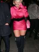 Bebe Rexha for Dinner at "Sketch" in London
