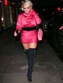 Bebe Rexha for Dinner at "Sketch" in London