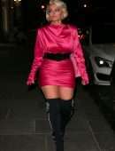 Bebe Rexha for Dinner at "Sketch" in London