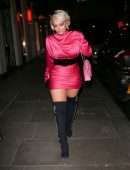Bebe Rexha for Dinner at "Sketch" in London