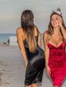 Claudia Romani and Lauren Francesca Out and About in Miami