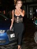 Demi Rose Mawby at Toyroom Nightclub in London
