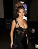 Demi Rose Mawby at Toyroom Nightclub in London