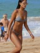 Eiza Gonzalez in Bikini at Beach in Hawaii