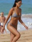Eiza Gonzalez in Bikini at Beach in Hawaii