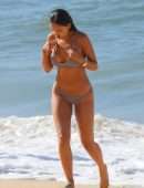 Eiza Gonzalez in Bikini at Beach in Hawaii