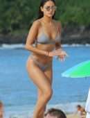 Eiza Gonzalez in Bikini at Beach in Hawaii