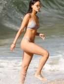 Eiza Gonzalez in Bikini at Beach in Hawaii