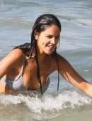 Eiza Gonzalez in Bikini at Beach in Hawaii