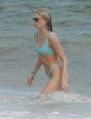 Elsa Hosk in Bikini at Beach in Tulum