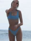 Elsa Hosk in Bikini at Beach in Tulum