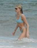Elsa Hosk in Bikini at Beach in Tulum