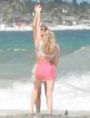 Elsa Hosk in Bikini at Beach in Tulum
