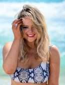 Emily Atack for Photoshoot on the Beach at Surfers Paradise in Queensland