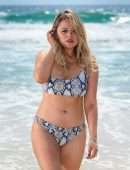 Emily Atack for Photoshoot on the Beach at Surfers Paradise in Queensland