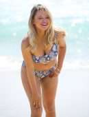Emily Atack for Photoshoot on the Beach at Surfers Paradise in Queensland