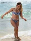 Emily Atack for Photoshoot on the Beach at Surfers Paradise in Queensland