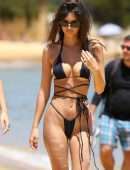 Emily Ratajkowski in Thong Bikini at Camp Cove Beach in Sydney