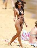 Emily Ratajkowski in Thong Bikini at Camp Cove Beach in Sydney