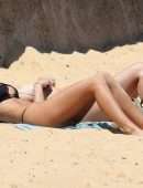 Emily Ratajkowski in Thong Bikini at Camp Cove Beach in Sydney