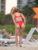 Eugenie Bouchard in Bikini on the Beach in Miami
