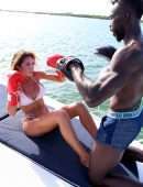 Farrah Abraham for Bikini Photoshoot on Yacht in Miami
