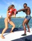 Farrah Abraham for Bikini Photoshoot on Yacht in Miami