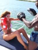 Farrah Abraham for Bikini Photoshoot on Yacht in Miami