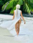 Farrah Abraham Booty in Bikini at a Photoshoot in Maldives