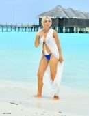 Farrah Abraham Booty in Bikini at a Photoshoot in Maldives