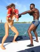 Farrah Abraham for Bikini Photoshoot on Yacht in Miami