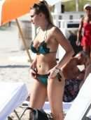 Francesca Brambilla Booty in Bikini on Miami Beach