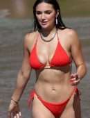 Hailee Lautenbach in Bikini at Beach in Maui