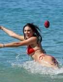 Hailee Lautenbach in Bikini at Beach in Maui