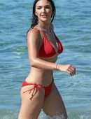 Hailee Lautenbach in Bikini at Beach in Maui
