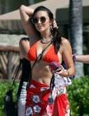 Hailee Lautenbach in Bikini at Beach in Maui