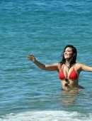 Hailee Lautenbach in Bikini at Beach in Maui