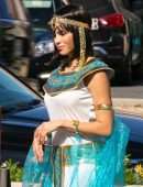 Jenna Dewan Outside a Halloween Party in Los Angeles