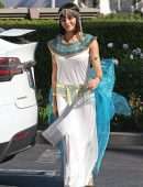 Jenna Dewan Outside a Halloween Party in Los Angeles