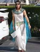 Jenna Dewan Outside a Halloween Party in Los Angeles