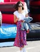 Jenna Dewan-Tatum at a Farmer's Market in Studio City