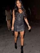 Karrueche Tran Outside Ysabel in West Hollywood