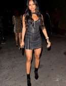 Karrueche Tran Outside Ysabel in West Hollywood