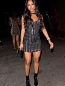 Karrueche Tran Outside Ysabel in West Hollywood
