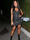 Karrueche Tran Outside Ysabel in West Hollywood