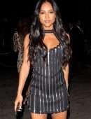 Karrueche Tran Outside Ysabel in West Hollywood
