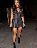 Karrueche Tran Outside Ysabel in West Hollywood