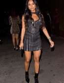 Karrueche Tran Outside Ysabel in West Hollywood